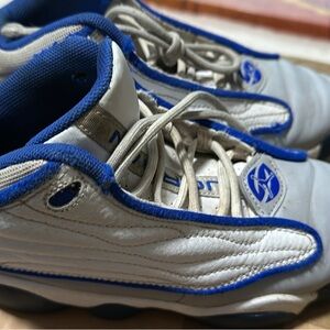 Jordan Pro Kids Shoes in Blue and Gray